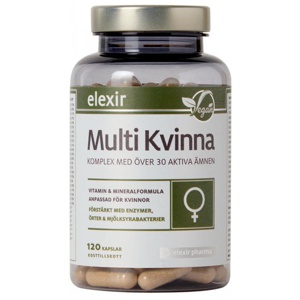 Elexir Pharma Multi Kvinna 120 stk produktbilde