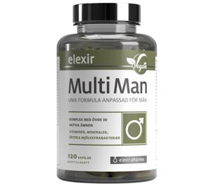 Elexir Pharma Multi Man 120 kapslar produkt bild