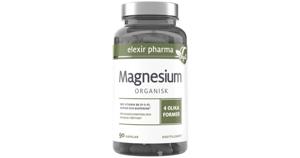 Organisk Magnesium 120 mg 90 kapslar produkt bild