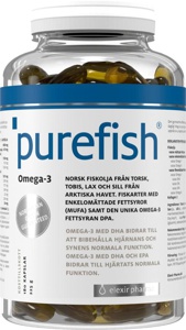 Elexir Pharma Purefish 180 stk produktbilde