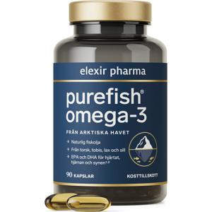 Elexir Pharma Purefish® 90 kapslar produkt bild