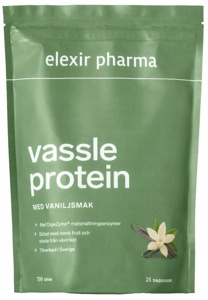 Elexir Pharma Vassleprotein Vanilj 750 g produktbilde