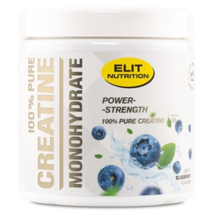 ELIT 100% Pure Creatine Monohydrate Blueberry 300 g produktbillede