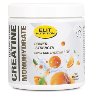ELIT 100% Pure Creatine Monohydrate Orange 300 g produktbillede