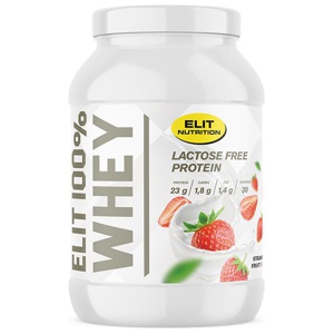 ELIT 100% Whey Laktosfritt Proteinpulver 900 g produkt bild