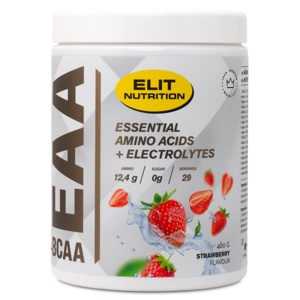 ELIT EAA+BCAA Elektrolytter Strawberry 400 g produktbillede