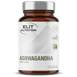 Elit Nutrition Ashwagandha 60 caps produktbilde