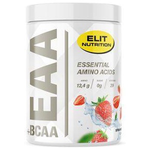 Elit Nutrition EAA + BCAA Strawberry Pulver 400 g produkt bild