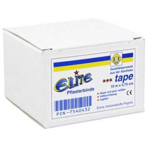 Elite Tape 10mx3,75cm Pflast, 1 St Binden Produktbild