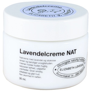 Elizabeth Løvegal Natcreme Lavendel   30 ml produktbillede