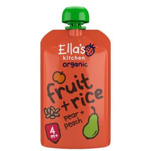 Ella's Kitchen Fruktris med persika & päron 120 g produkt bild