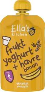 Ella's Kitchen Frukt yoghurt, havre & banan 100 g produkt bild