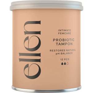 Ellen Probiotic tampong medium 12 stk produktbilde