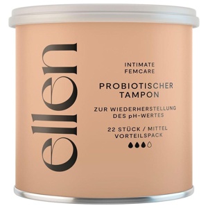 Ellen probiotischer Tampon mittel Eco, 22 St Tampon Produktbild