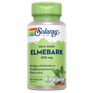 Solaray Elmebark 100 stk produktbillede