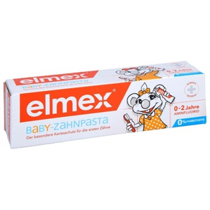 elmex BABY-Zahnpasta für Kinder von 0-2 Jahren 50 ml Zahnpasta Produktbild