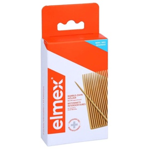 elmex BAMBUS-ZAHNHOELZER mit Minzgeschmack 3X32 St Produktbild
