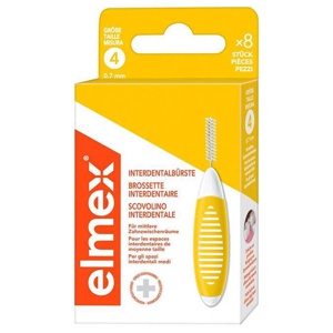 ELMEX Interdentalbürsten ISO Gr.4 0,7 mm gelb Produktbild