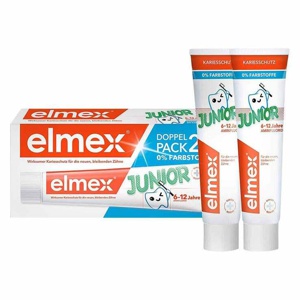 ELMEX Junior Zahnpasta Doppelpack Produktbild