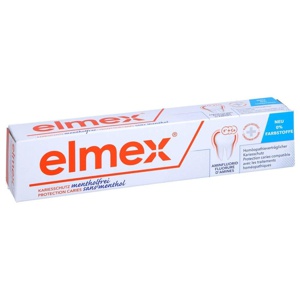 ELMEX mentholfrei Zahnpasta m.Faltschachtel Produktbild