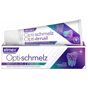 elmex PROFESSIONAL Opti-schmelz VERSIEGELUNG & STÄRKUNG Zahnpasta 75 ml Zahnpasta Produktbild