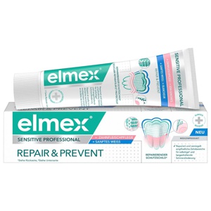 Elmex Sensitive Professional Repair & Prev.sanf.Weiß, 75 ml Zahnpasta Produktbild
