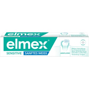 elmex SENSITIVE SANFTES WEIß Zahnpasta 75 ml Zahnpasta Produktbild
