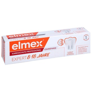 elmex Zahnpasta Kariesschutz Professional + Zahnspange 75 ml Zahnpasta Produktbild