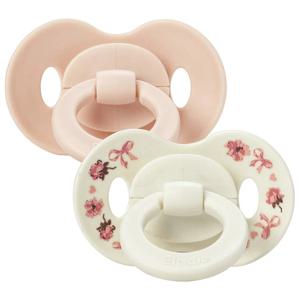 Elodie Binky Bundle 0-6m Petit River Rose 2-pack produkt bild