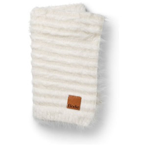 Elodie Details furry knit blanket vanilla white produkt bild