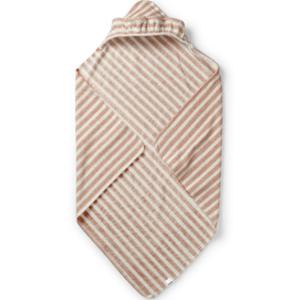 Elodie Hooded Towel Candy Stripes produkt bild
