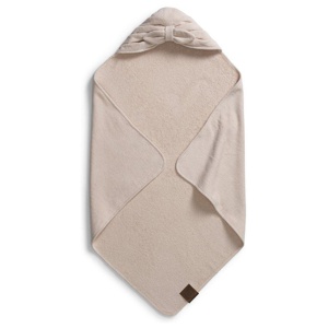 Elodie Hooded Towel Powder Pink Bow produkt bild