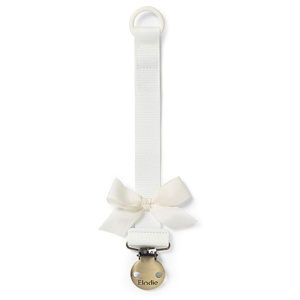 Elodie Pacifier Clip Vanilla White 0-3 år produkt bild