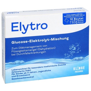 Elytro Glucose-Elektrolyt-Mischung 10 St Pulver zur Herstellung einer Lösung zum Einnehmen Produktbild