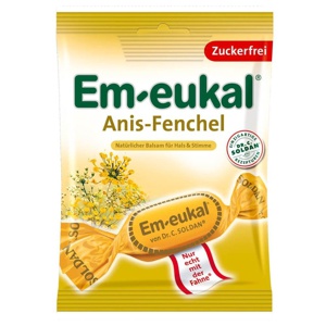 EM-EUKAL Bonbons Anis Fenchel zuckerfrei Produktbild