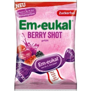 EM-EUKAL Bonbons Berry Shot zuckerfrei Produktbild