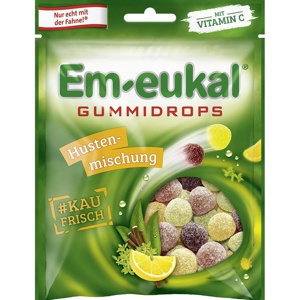EM-EUKAL Gummidrops Hustenmischung zuckerhaltig Produktbild