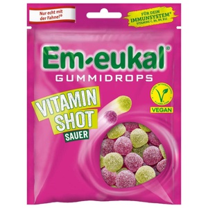 EM-EUKAL Gummidrops Vitamin Shot vegan zuckerhalt. Produktbild