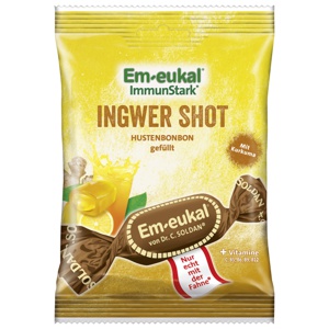Em-eukal Halstablett Ingefära 75g produkt bild