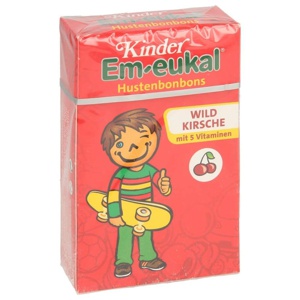 EM-EUKAL Kinder Bonbons zuckerhaltig Pocketbox Produktbild