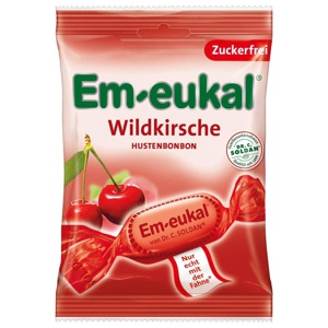 EM-EUKAL Bonbons Wildkirsche zuckerfrei Produktbild