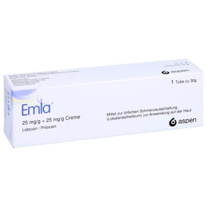 EMLA 25 mg/g + 25 mg/g Creme Produktbild