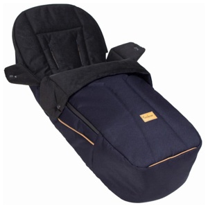 Emmaljunga 3in1 Fotsack FLAT+ (Outdoor Dark Navy) produkt bild