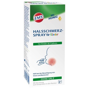 EMS HALSSCHMERZSPRAY für Kinder mit Honig 30 ml Spray Produktbild