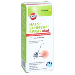 EMSER Halsschmerz-Spray akut 30 ml Spray Produktbild