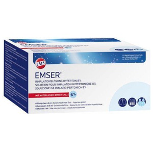 Emser® Inhalationslösung hyperton 8 %, 60X5 ml Inhalationsampullen Produktbild