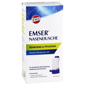 EMSER Nasendusche mit 4 Btl.Nasenspülsalz Produktbild