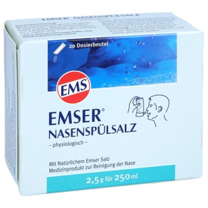 EMSER Nasenspülsalz 20 St Pulver Produktbild