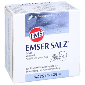 Emser Salz im Beutel 1,475g 20 St Pulver Produktbild