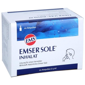 Emser Sole Inhalat 20 St Lösung für einen Vernebler Produktbild